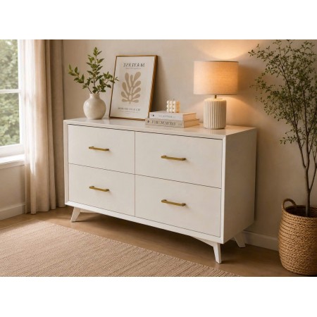 George Oliver : Tủ Ngang 4 Ngăn Kéo - W97cm 